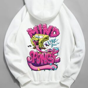 Spongebob Printed Hoodie