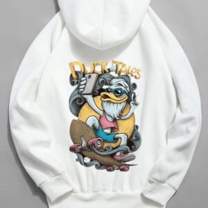 Duck Tales Printed Hoodie