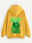 Statue Printed Hoodie