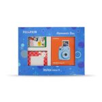 Fujifilm Instax Mini 11 Instant Camera (Sky Blue) Moments Box with 20 Shots