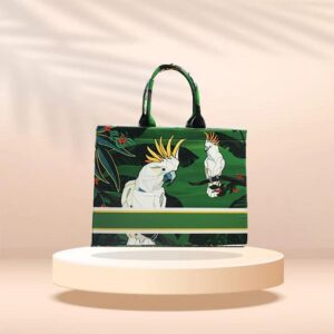 Emerald Perroquet Tote 1