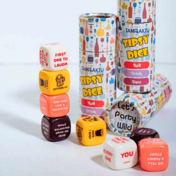 Tipsy Dice – Roll, Drink, Dare