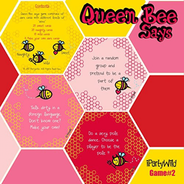 Queen Bee Says – Game for Girls Night in or Out