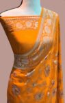 Banaras Semi Georgette Silk Weaved Saree