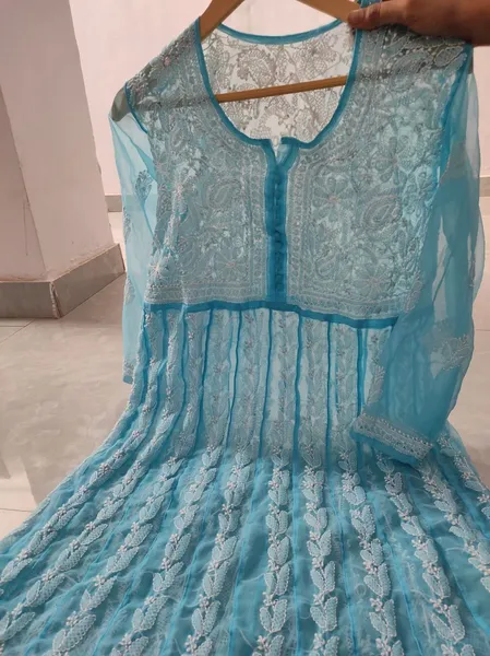 Chikan Yogdaar Anarkali