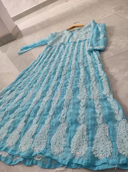 Chikan Yogdaar Anarkali