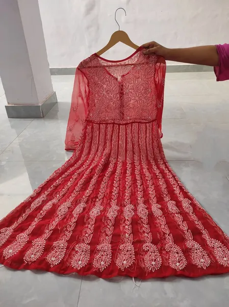 Chikan Yogdaar Anarkali