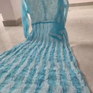 Chikan Yogdaar Anarkali