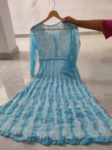 Chikan Yogdaar Anarkali