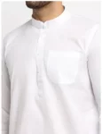 White Gents Kurta Pyjama