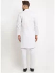 White Gents Kurta Pyjama