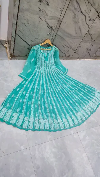 56 Kali Chikan Anarkali