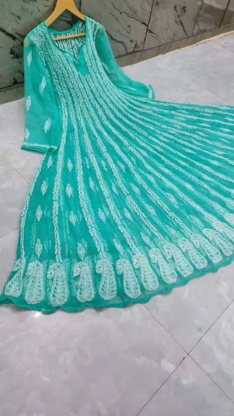 56 Kali Chikan Anarkali