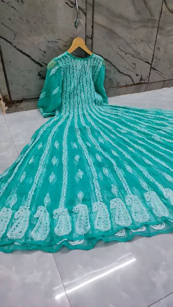 56 Kali Chikan Anarkali