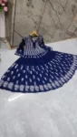 56 Kali Chikan Anarkali