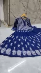 56 Kali Chikan Anarkali