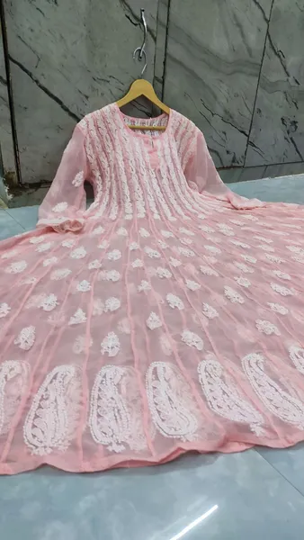 56 Kali Chikan Anarkali