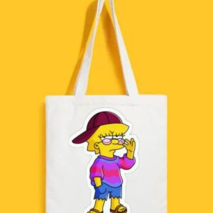 Reusable Tote Bags|100% Organic Cotton Bag | Multi-Purpose Bag| Cartoon printed | Stylish Bag