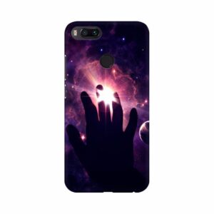 Right Hand in space Mobile case cover