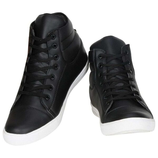 Generic Men Black Color Synthetic Material  Casual Sneakers