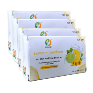 LEMON SUNFLOWER SOAP PACK OF 4