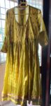 Biba branded yellow cotton anarkali suit