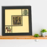 Dhokra Saura Painting Picture Frame Dhokra Saura Painting Picture Frame