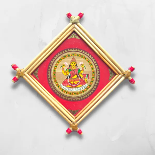 Handmade Laxmi Ganesha Picture Frame