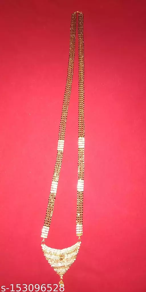 American Diamond long 40 cms necklace for all occasions