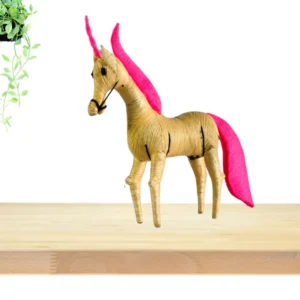 Handcrafted Coir Unicorn | Ecofriendly & Sustainable Decor | Kids Room Decor | Quirky Home Decor