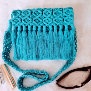 Water blue Sling bag