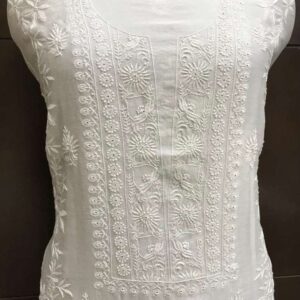 CHIKANKARI KURTA SAANVI 19