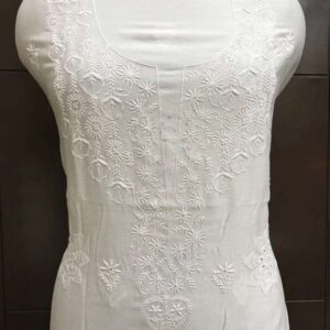 CHIKANKARI KURTA SAANVI 24