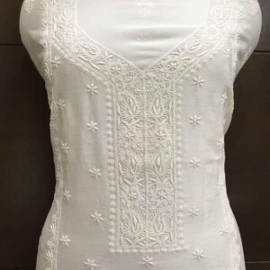 CHIKANKARI KURTA SAANVI 25