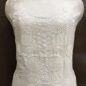 CHIKANKARI KURTA SAANVI 28