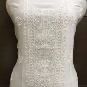 CHIKANKARI KURTA SAANVI 27