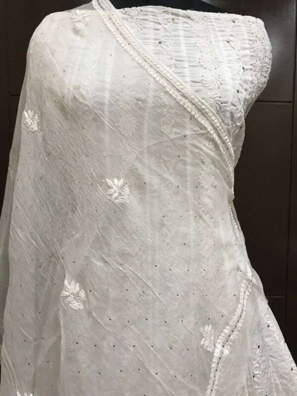 CHIKANKARI KURTA SET SAANVI 14