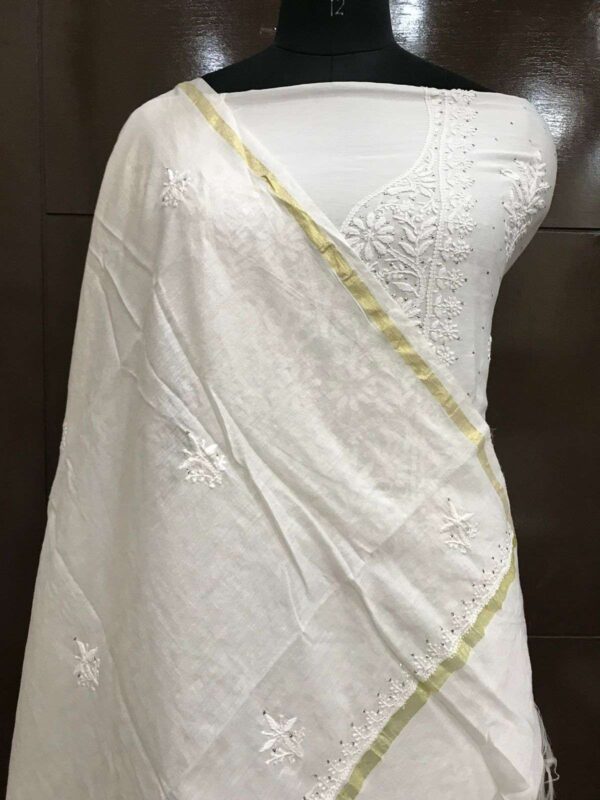 CHIKANKARI KURTA SET SAANVI 8