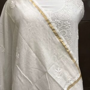 CHIKANKARI KURTA SET SAANVI 10