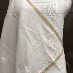 CHIKANKARI KURTA SET SAANVI 11