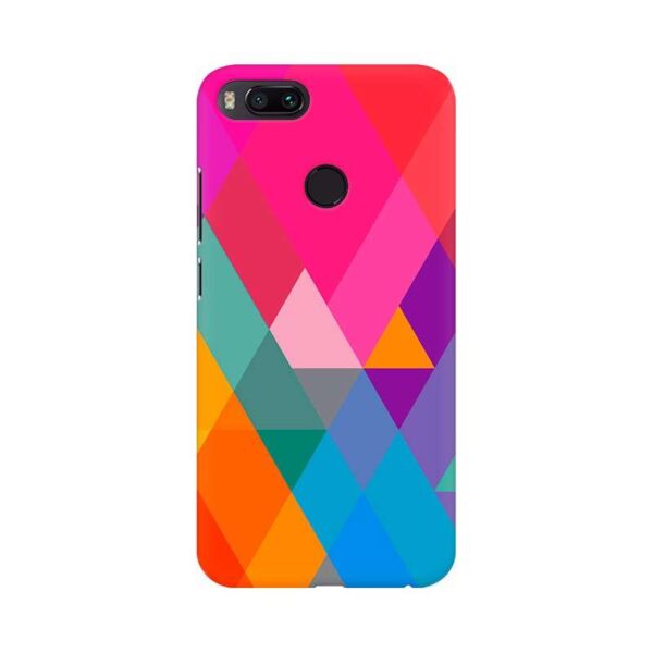 Abstract Colourful Trigangle Designs Mobile Case Cover