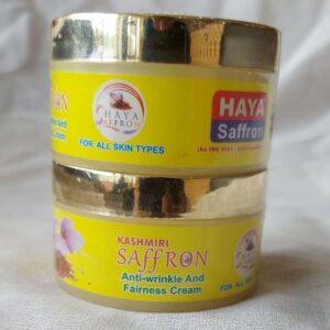 Haya Saffron Anti-Wrinkle and Fairness Cream (Pack of 2)