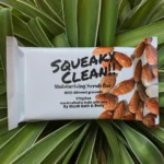 Squeaky Clean Scrub Bar- With Almond Grounds