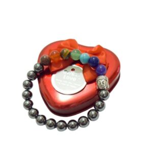 Labadorite 7 chakra Buddha Bracelet