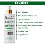 Keratin Protien Smooth Shampoo and Keratin Protein Smooth Conditioner for Damage Repair Hair, Smoothening (200ML + 200ML) (PACK OF 2)