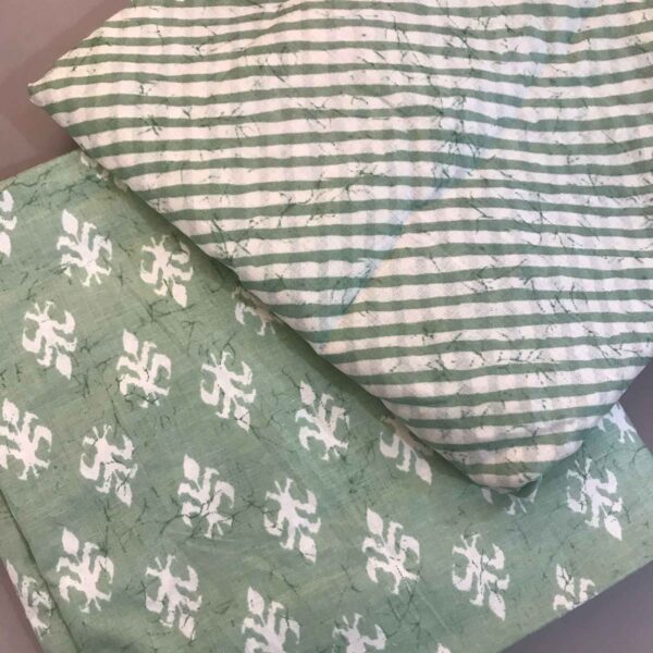 Cotton Fabrics Combo-Green-1