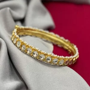 Ethnic Bracelet in Ahmedabadi Kundan