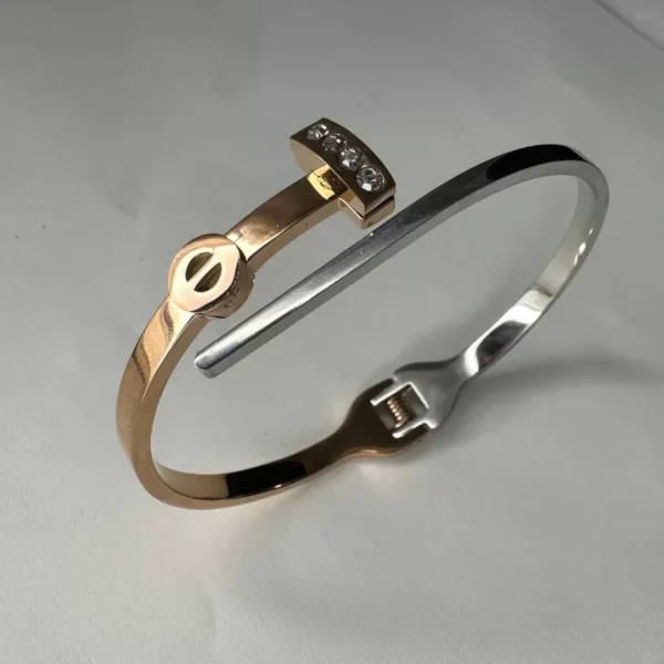 Cartier Inspired Nail Bracelet