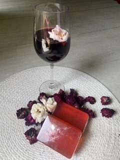 Vintage Red Wine Soap Bar