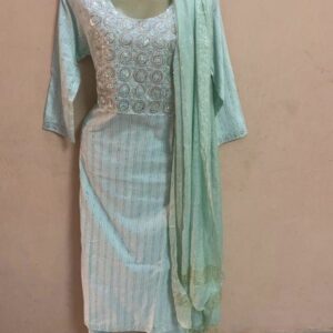 Kurti with pant and dupatta